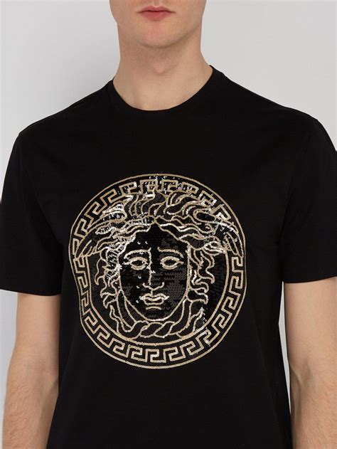 versace medusa shirt men's uk